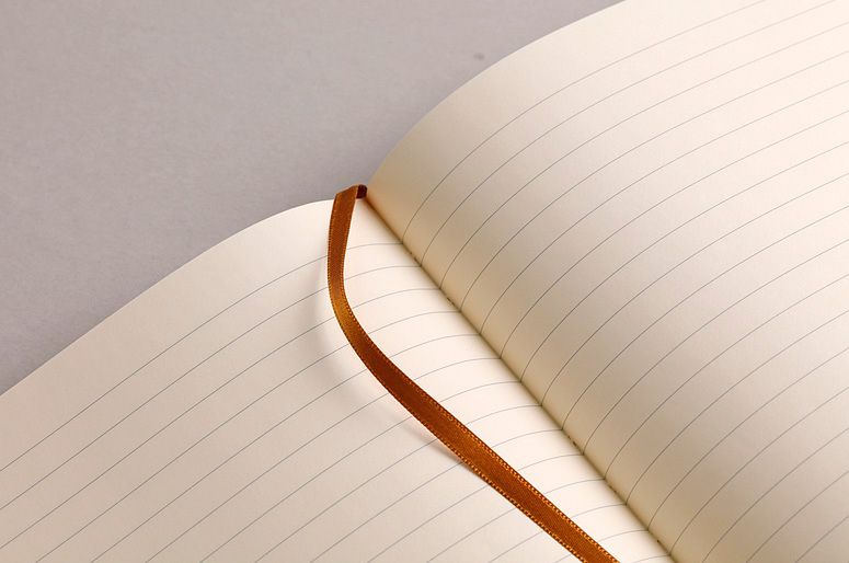 Personalised genuine leather-bound A5 journal with engraved cover – luxury writing gift