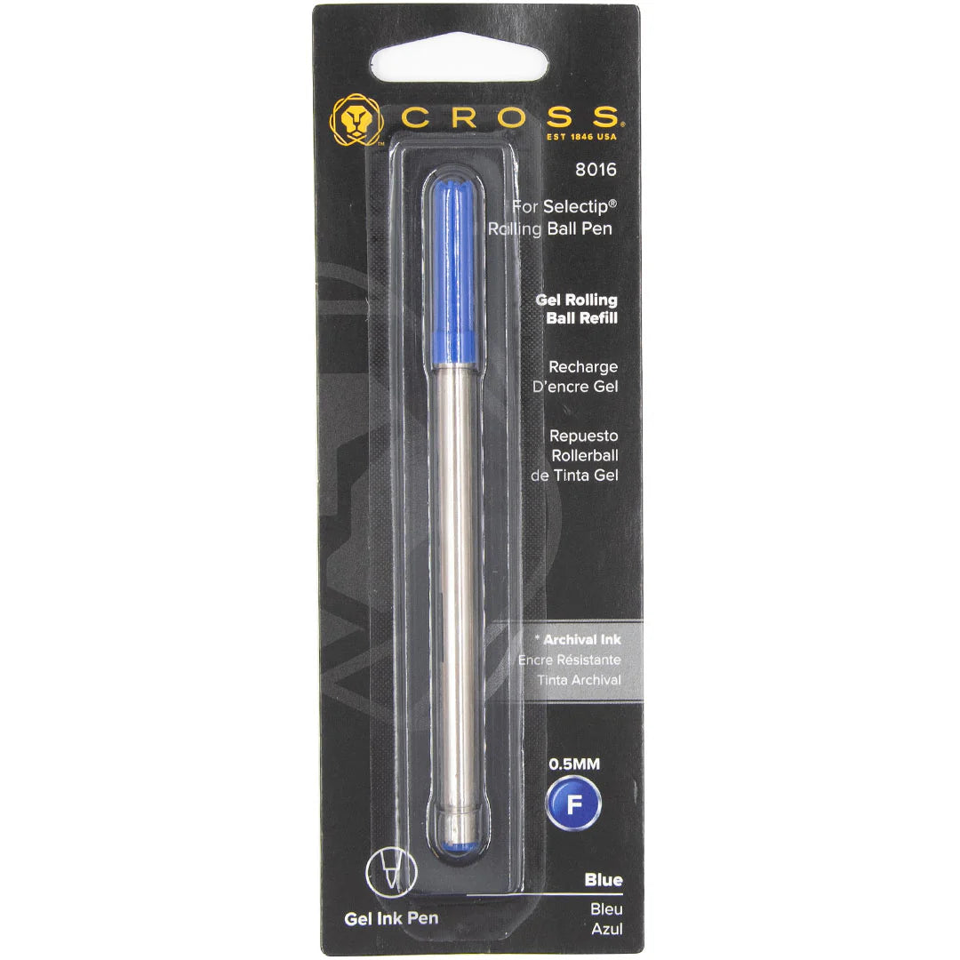 Cross 8015 rolling ball black gel ink 0.5mm Fine by Irish Pens