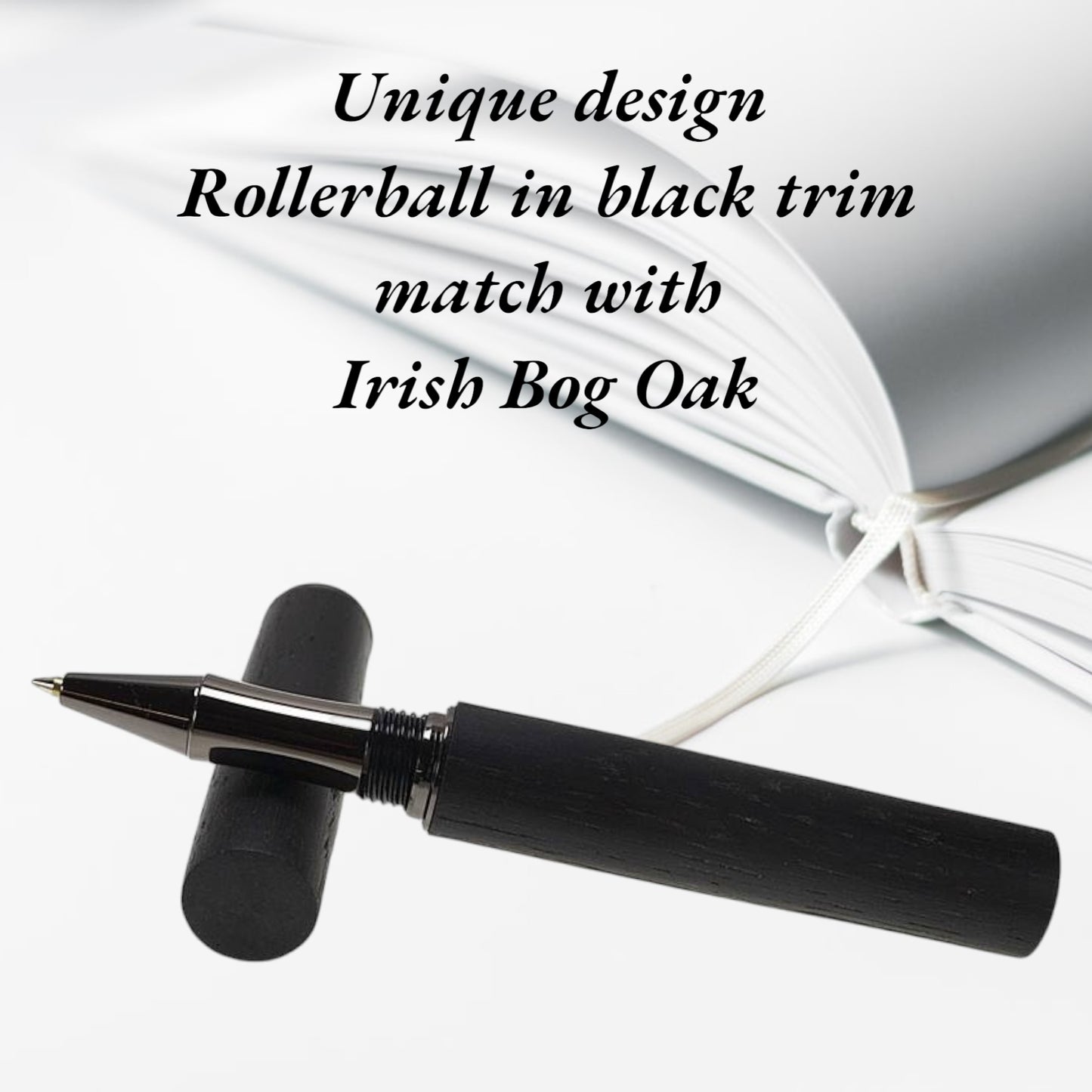 Handcrafted Irish Wooden Writing Pen - Authentic Craftsmanship