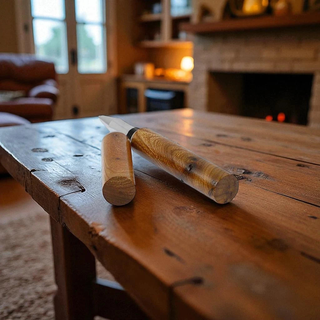 Feadán Rollerball Pen handmade in Irish Burled Elm