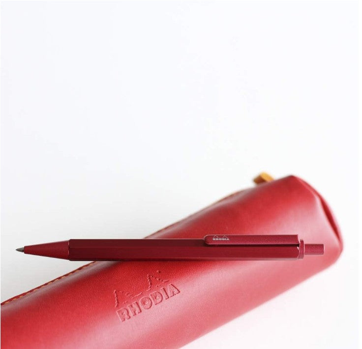 RHODIA Ballpoint pen in Red by Irish Pens
