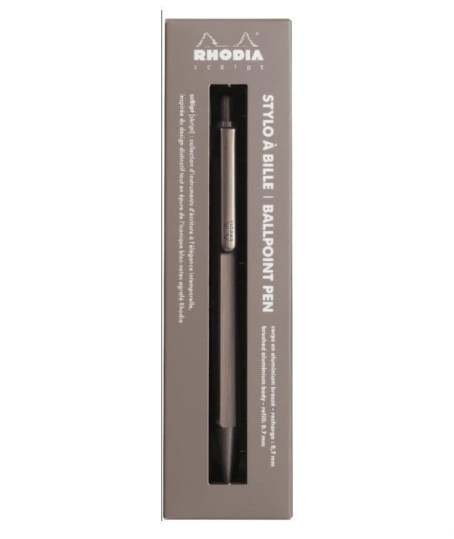 Ballpoint Script RHODIA Rosewood
