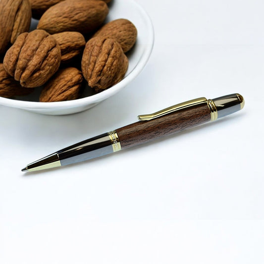 Ballpoint Irish made gift pen sheelan in Irish Walnut