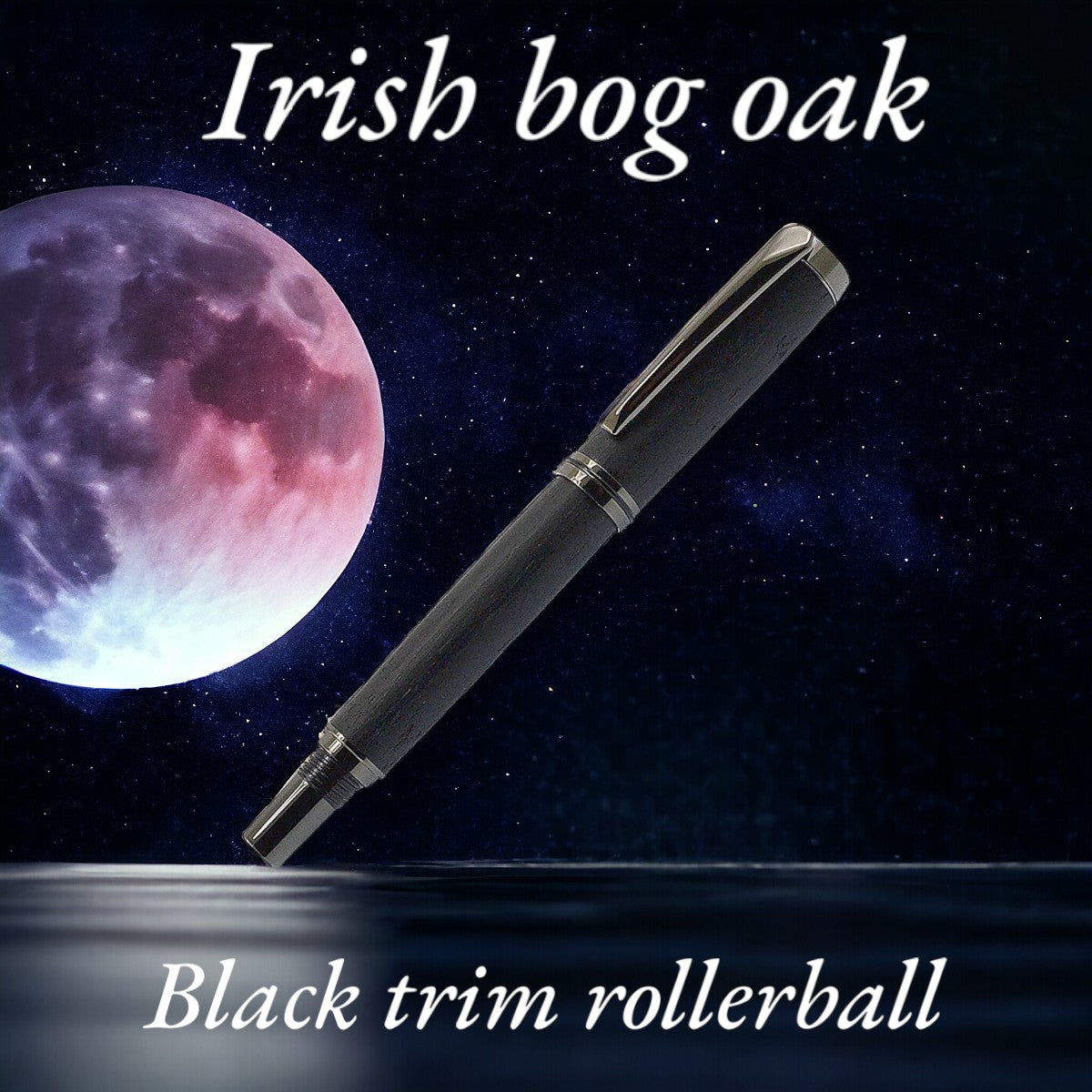 Handcrafted Irish Wooden Writing Pen - Authentic Craftsmanship