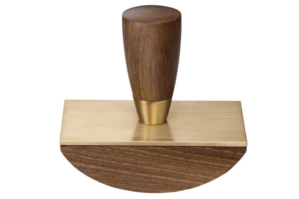 Desktop Walnut and brass ink Blotter