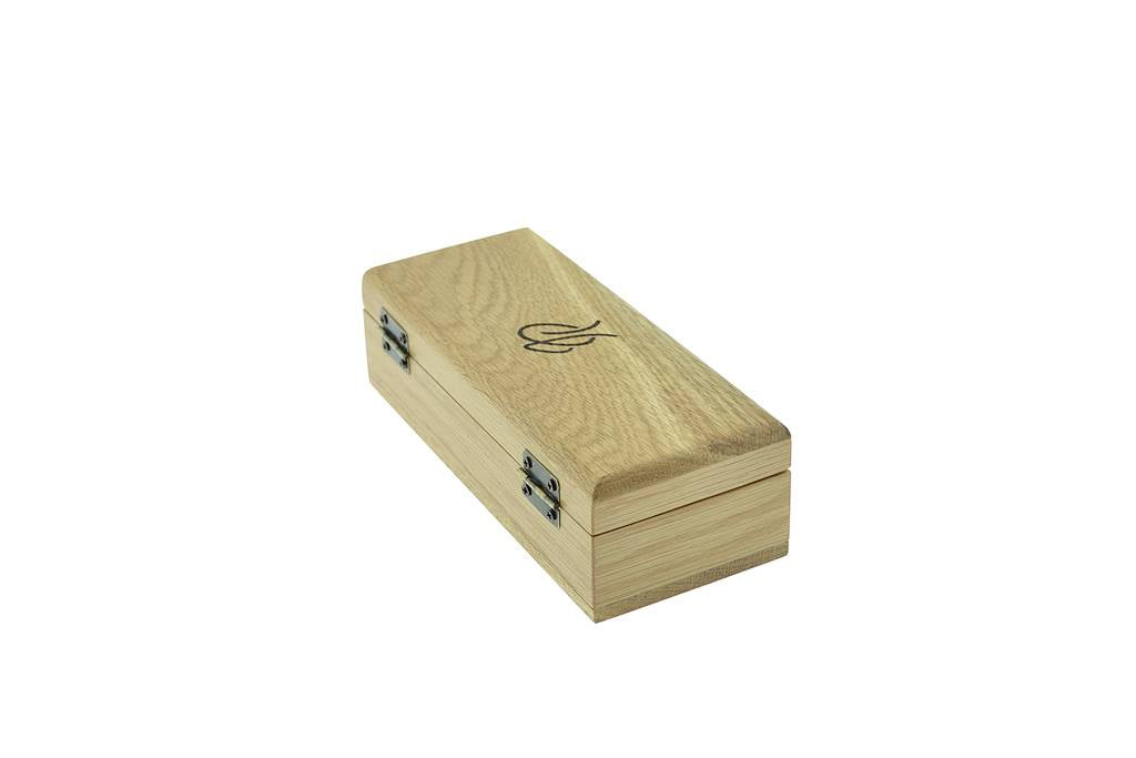 Handmade pen gift box engrave custom pen box solid oak gift box made in Ireland