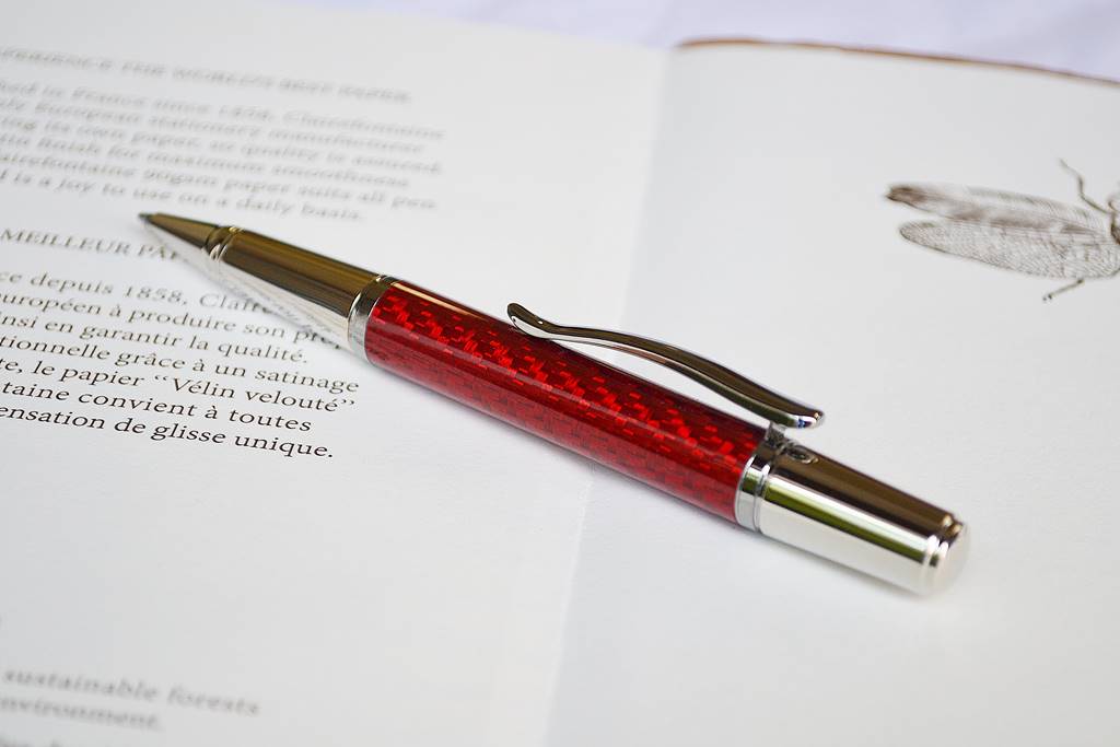 Carbon fiber pen handmade pen bespoke executive pen gift