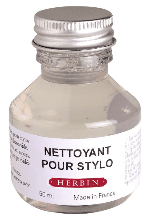 J Herbin Fountain Pen Cleaning Solution 50ml from Irish Pens