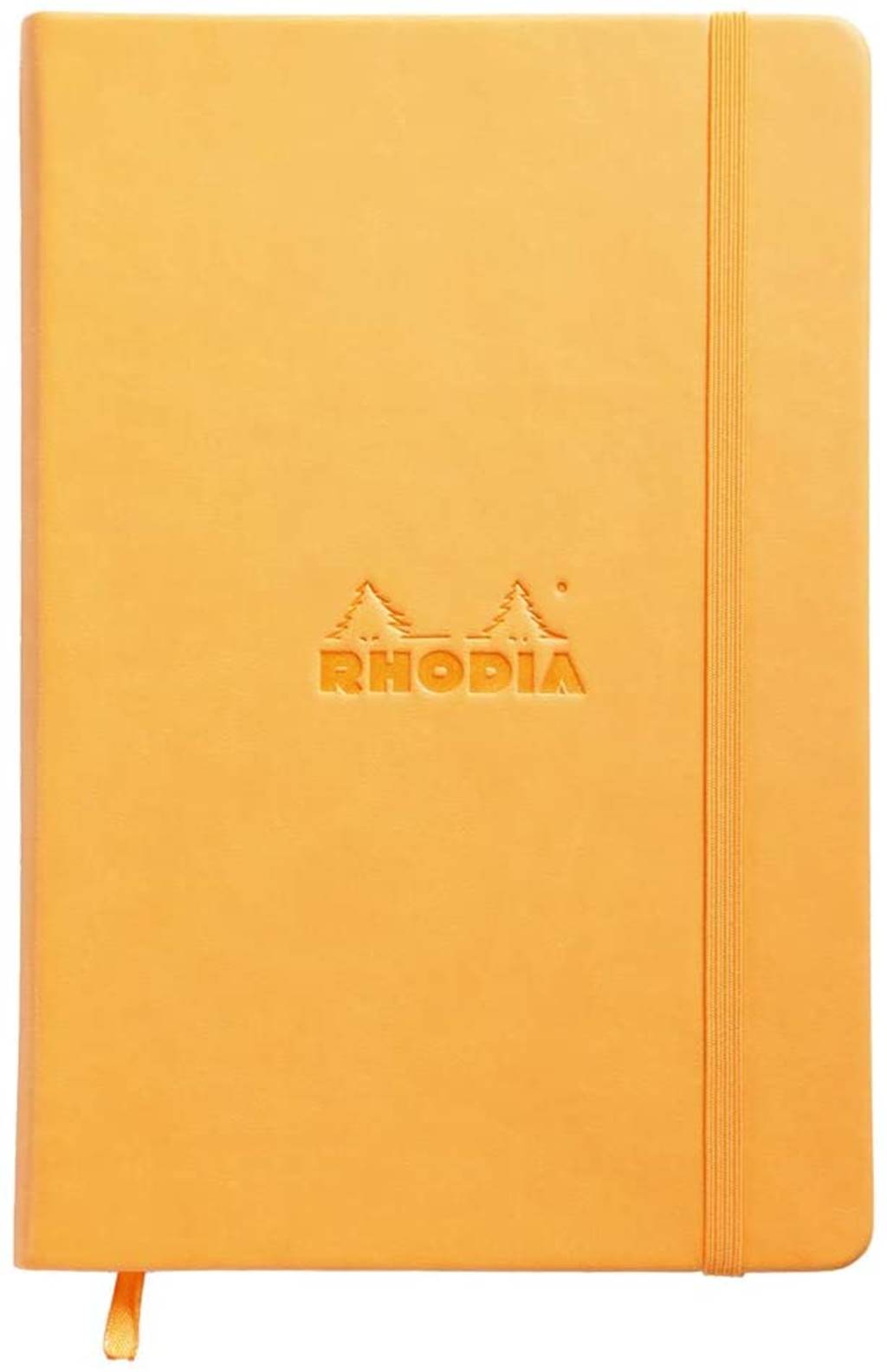 Rhodia web notebook Orange Italian imitation cover dot grid