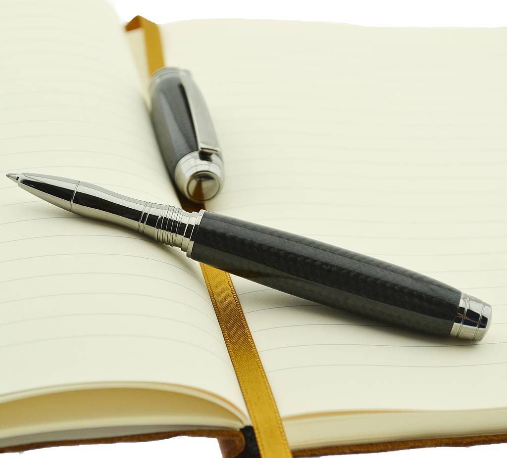 Carbon fiber pen handmade pen bespoke executive pen gift