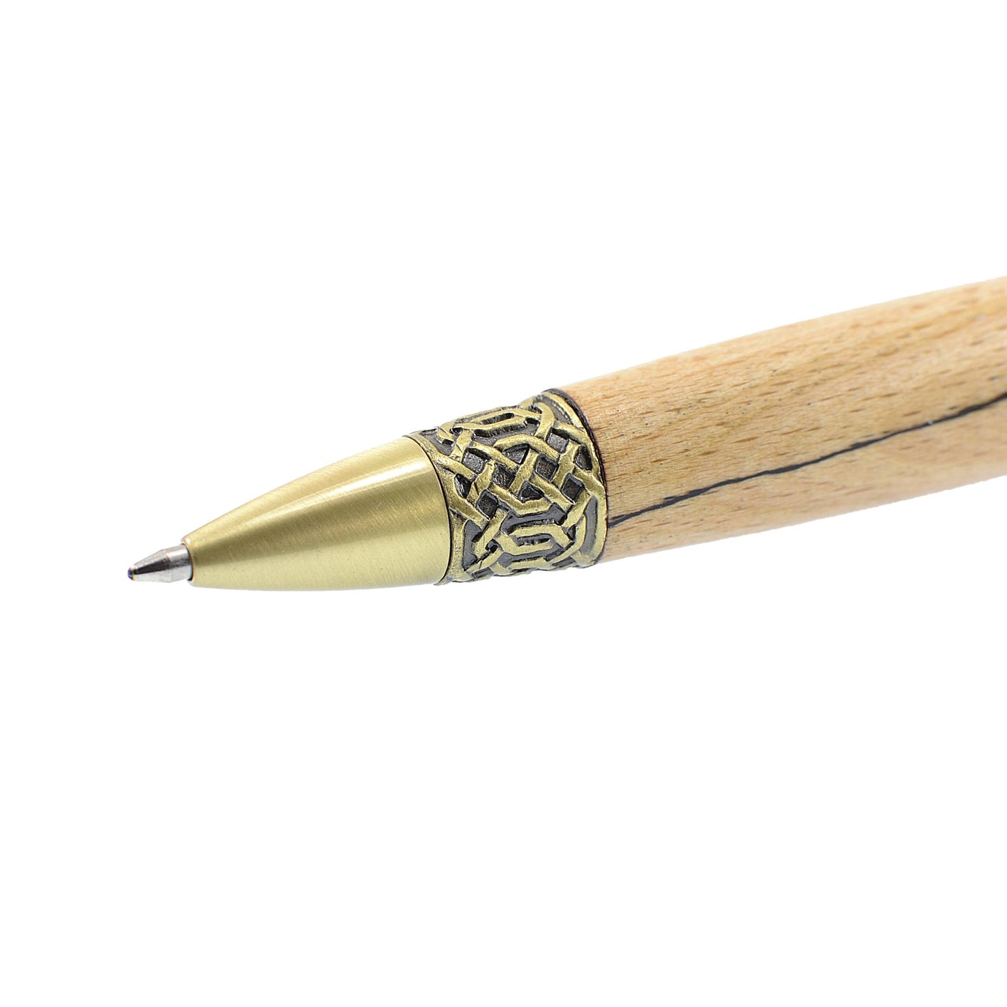 Celtic handmade wooden pen gift made in Ireland by irish pens