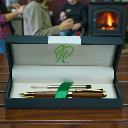 Woodland - Ballpoint - Walnut (Titanium Gold)