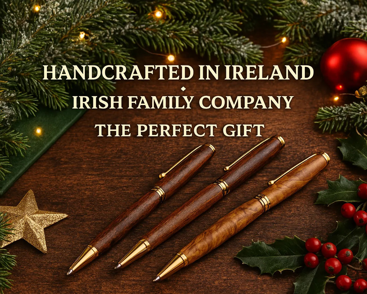 Pen gifts for christmas by Irish Pens