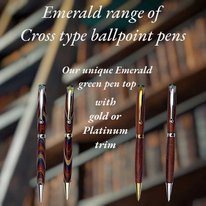 Emerald Cross type ballpoint refill range