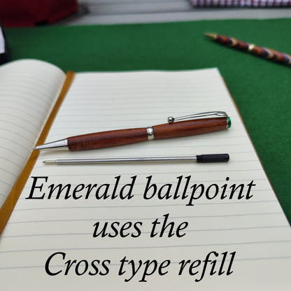 Emerald Cross type ballpoint refill range