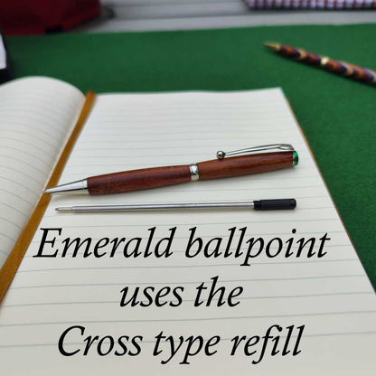 Emerald Cross type ballpoint refill range