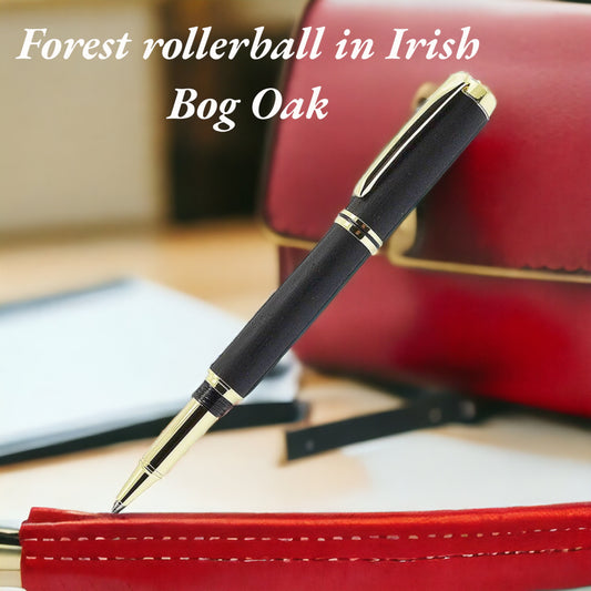 Handcrafted Irish Wooden Writing Pen - Authentic Craftsmanship