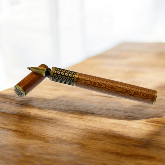 Rollerball pen Hive in English Plane