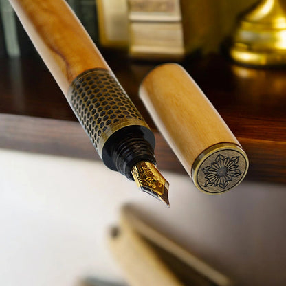 Fountain pen Hive in Spanish Olive Wood