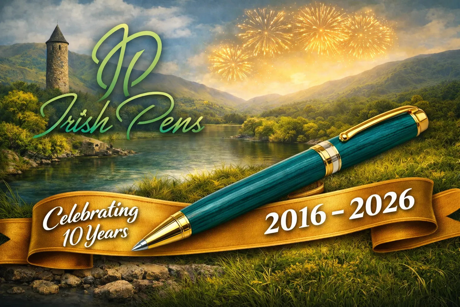 Ballpoint, Fountain and Rollerball pen made in Ireland for 10 years by Irish Pens