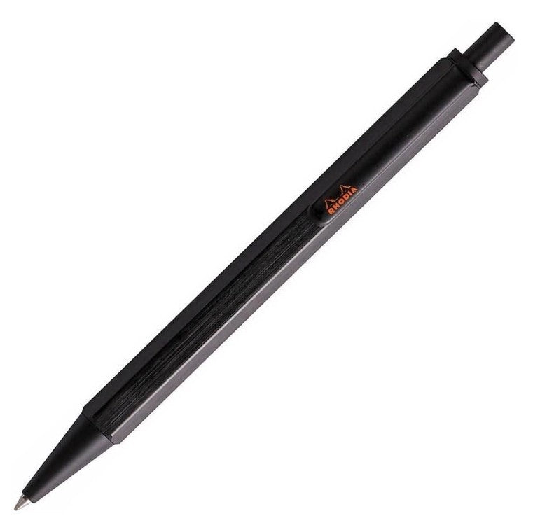 RHODIA Ballpoint pen in black by Irish Pens