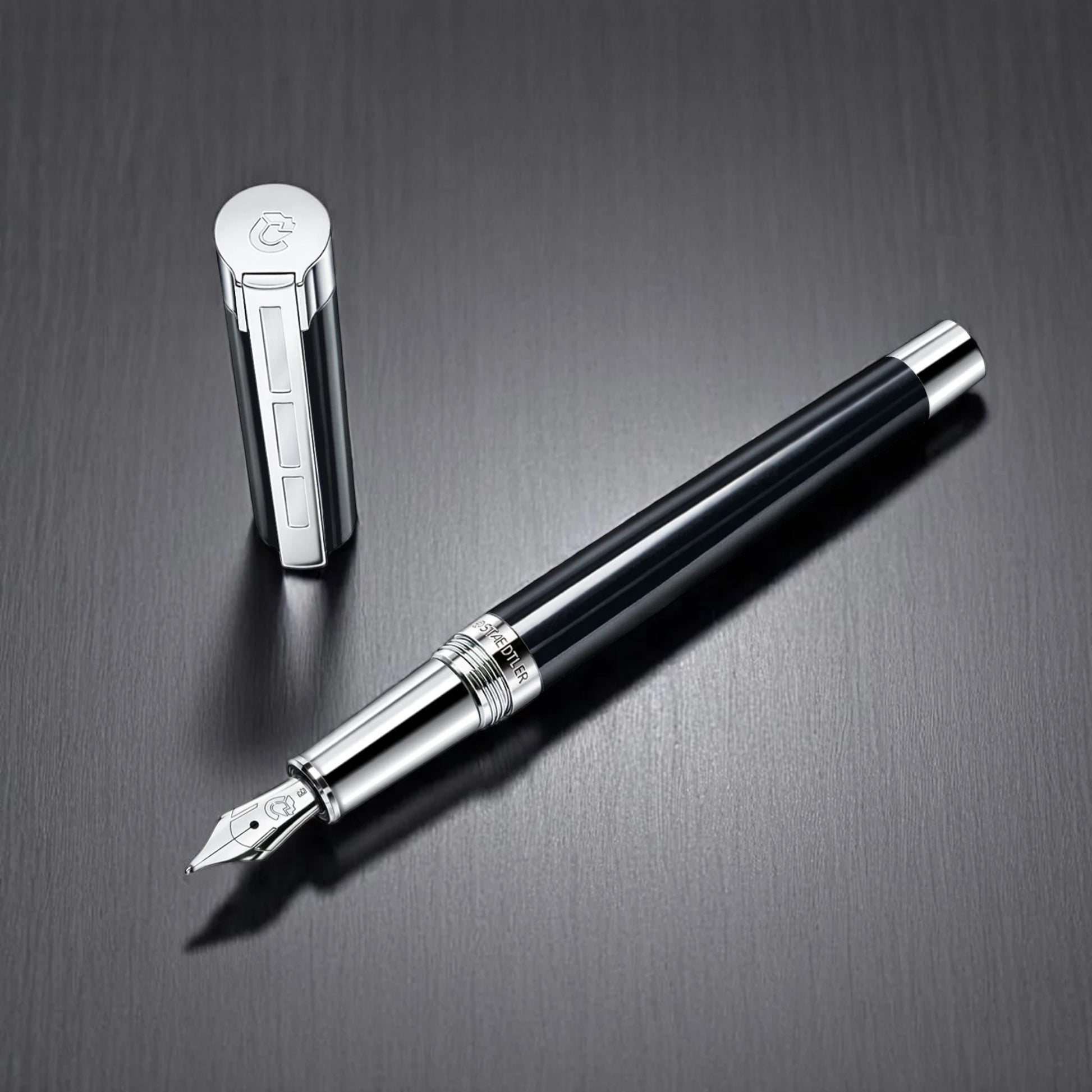 Staedtler Black Precious Resina Fountain pen Medium No thanks