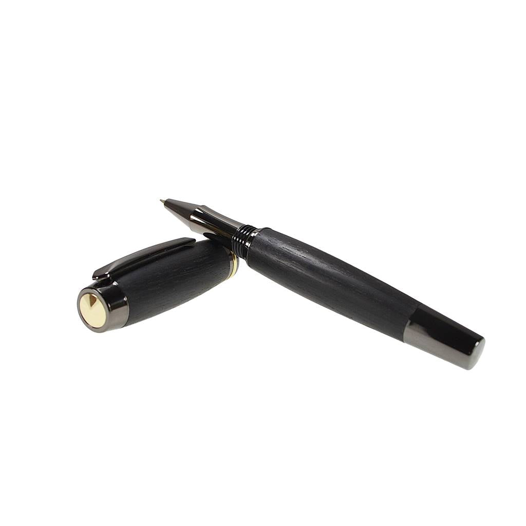 writing pen gift for man Irish bog oak handmade in Ireland