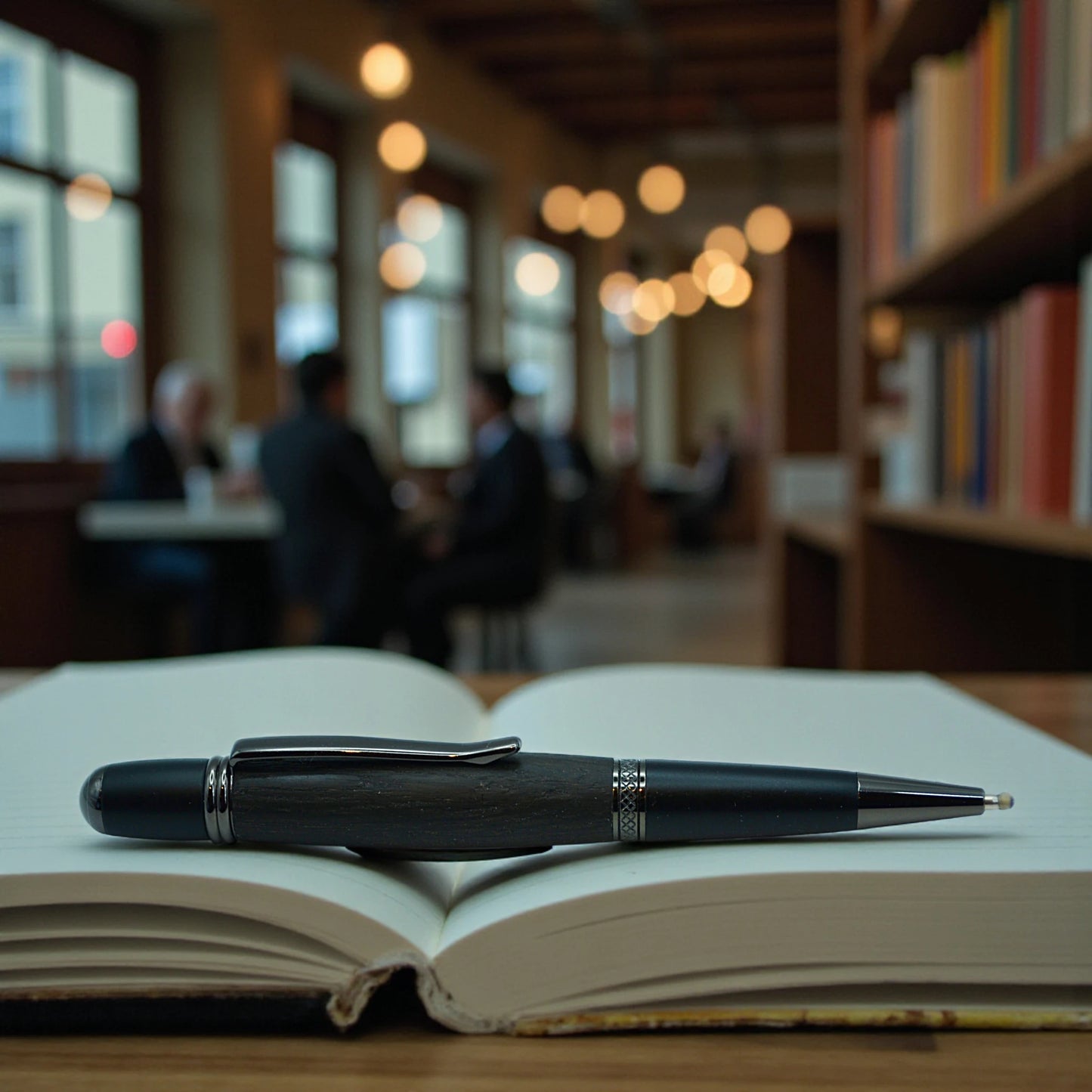 Black Friday Sheelin Bog Oak Pen – Irish Black Ballpoint (€50)