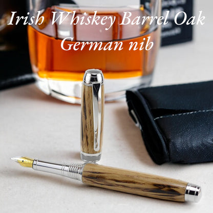 Woodland Fountain pen in Irish Whiskey Barrel Oak