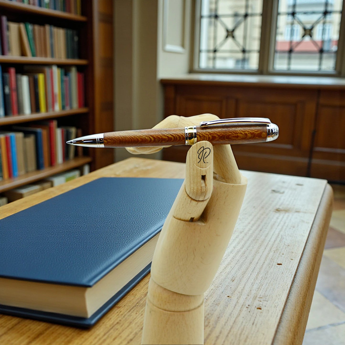 Woodland - Ballpoint - English - Plane (Rhodium)