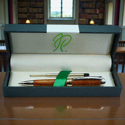 Woodland - Ballpoint - English - Plane (Rhodium)