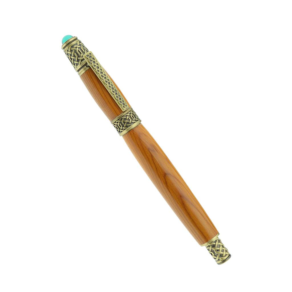 Fountain pen Celtic knot Irish gift pen handmade wooden fountain pen antique fountain pen by Irish Pens