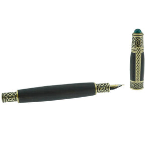 Fountain pen Celtic knot Irish gift pen handmade wooden fountain pen antique fountain pen by Irish Pens