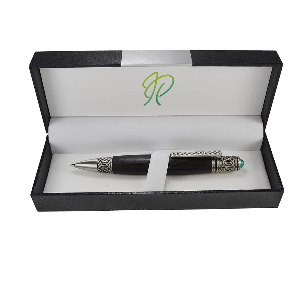 Celtic Knot pen in Irish Elm