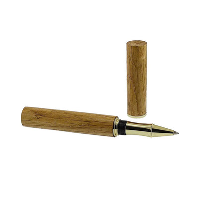 Jameson whiskey wood writing pen handmade in Ireland by Irish pens