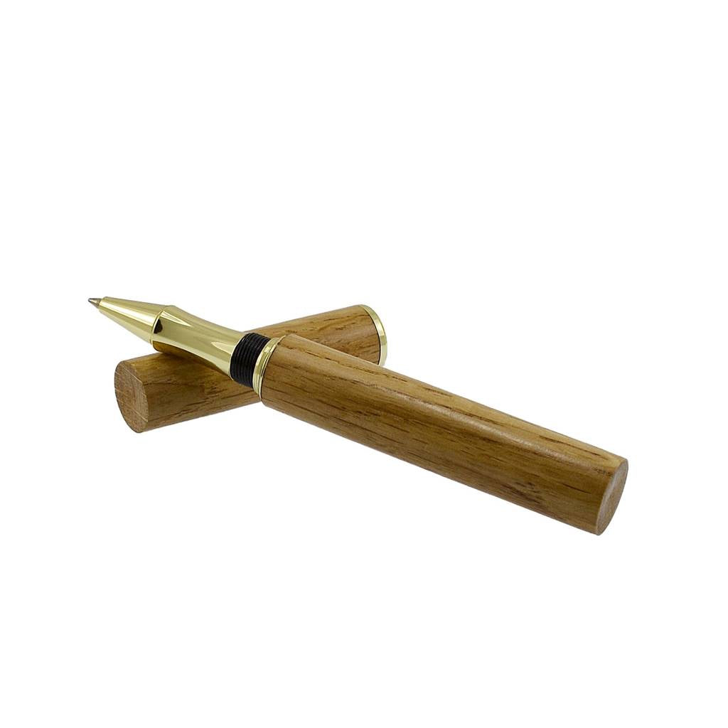 Jameson whiskey wood writing pen handmade in Ireland by Irish pens