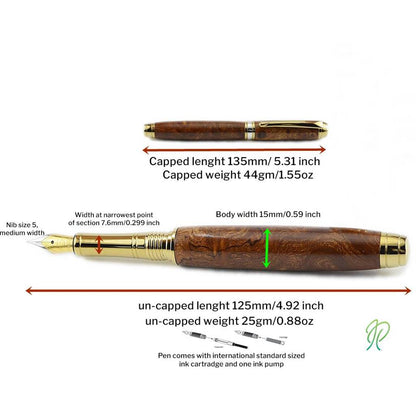 woodland fountain pen fact sheet Irish Pens
