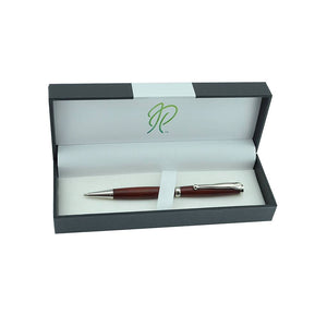 Rosewood slim cross type ballpoint pen by Irish Pens