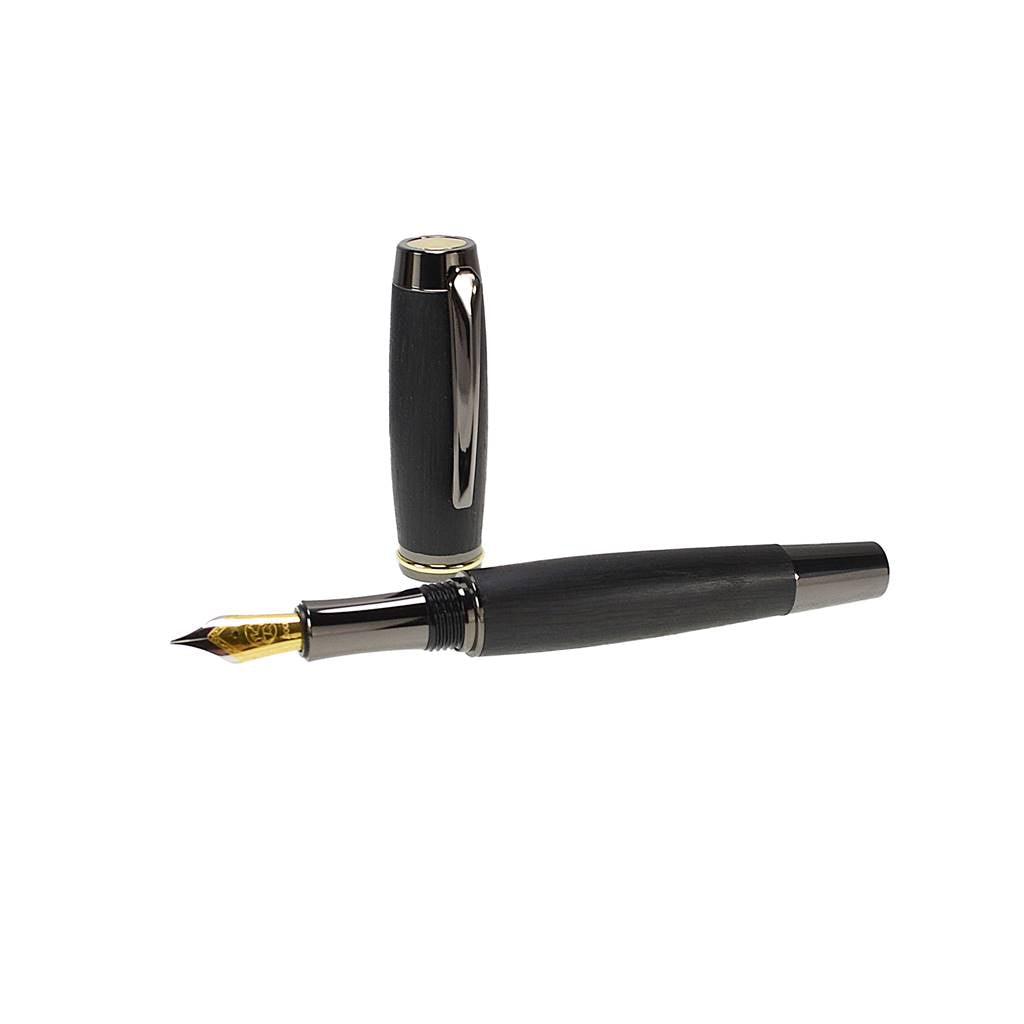 fountain pen Irish bog oak gift ink pen dip pen cross pen Mont Blanc Waterman's pens