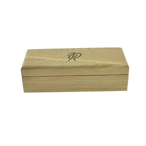 Pen box engraved and handmade in Irish Oak bespoke box for your pen gift made in county Cavan by Irish Pens