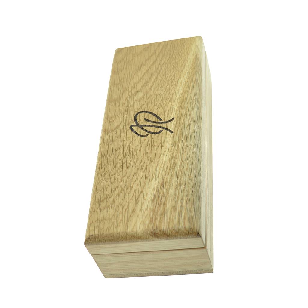 Pen box engraved and handmade in Irish Oak bespoke box for your pen gift made in county Cavan by Irish Pens