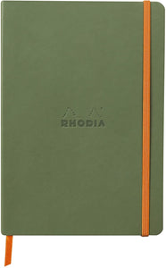 Rhodia notebook Sage Italian imitation cover ruled lines