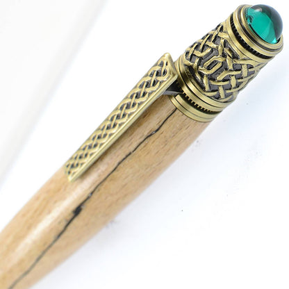 Celtic handmade wooden pen gift made in Ireland by irish pens