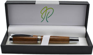 Large handmade writers pen in Walnut handmade by Irish Pens
