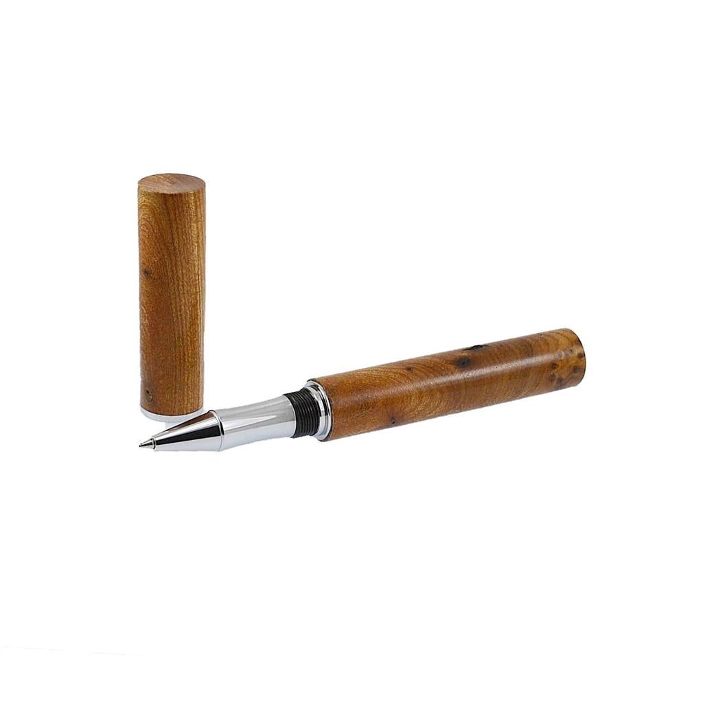 handmade in Ireland rollerball pen made with Irish wood writing gift by Irish Pens