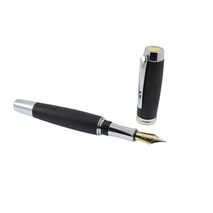 Mans fountain pen writing pen gift in Irish bog oak handmade in Ireland by Irish Pens