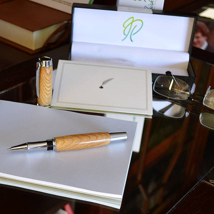 Mens handmade writing desk pen made in Ireland by Irish pens