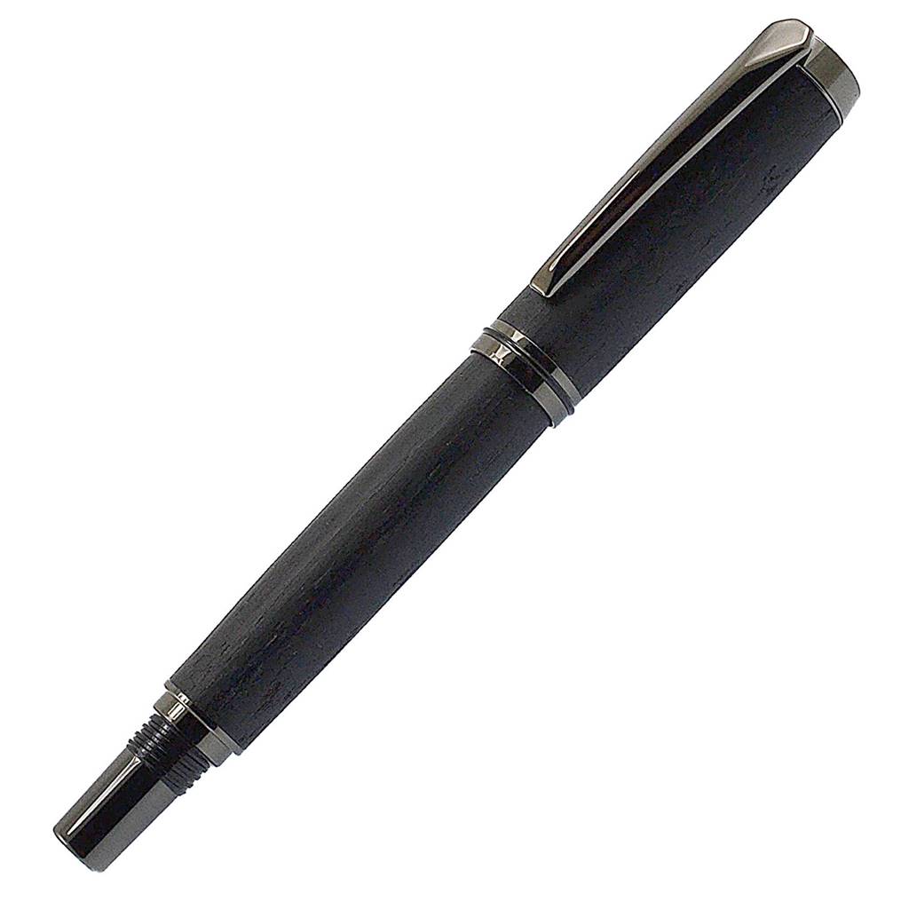 wooden pen handmade in Ireland from Irish Bog Oak by Irish Pens