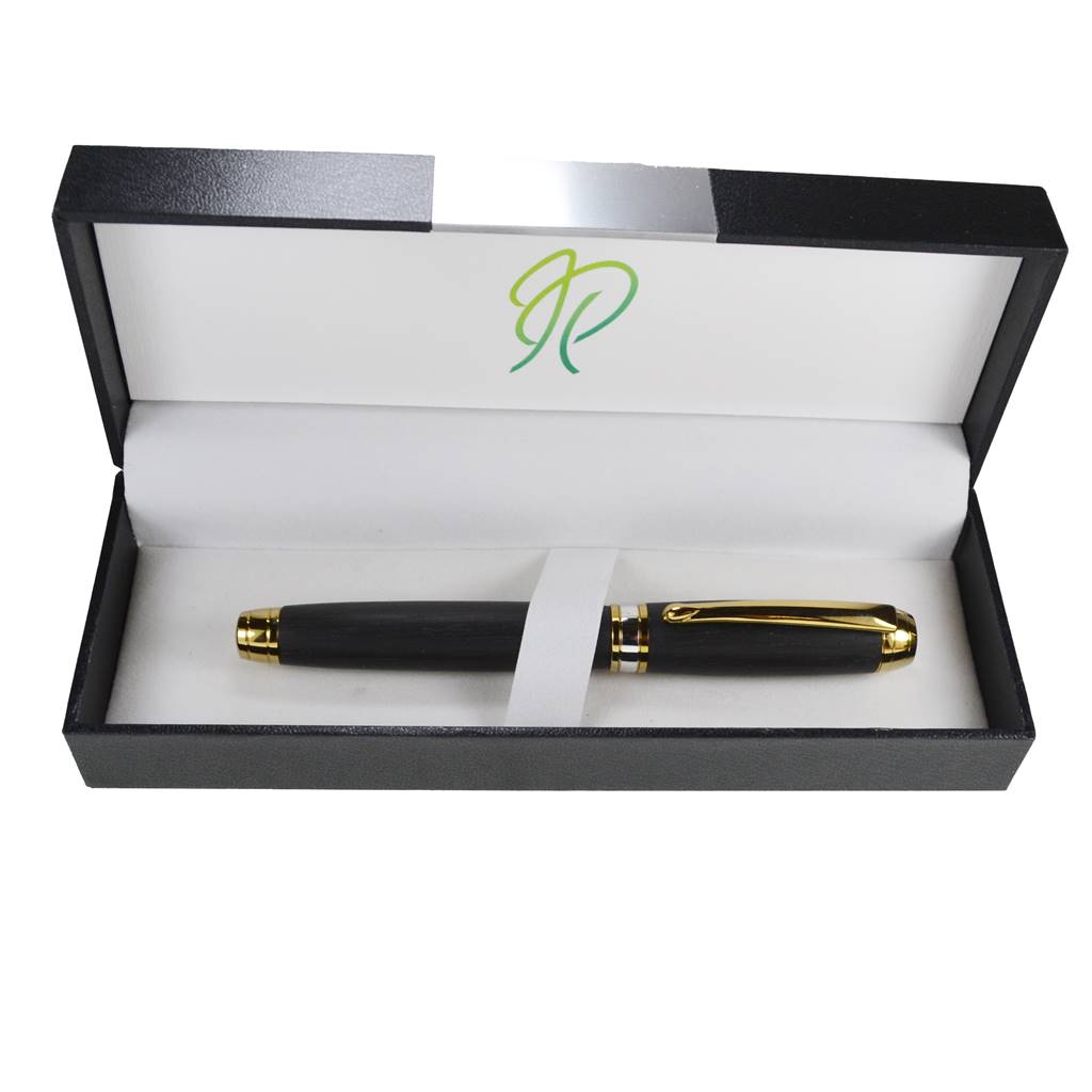 Fountain pen handmade in Irish bog oak writers dream gift by Irish Pens